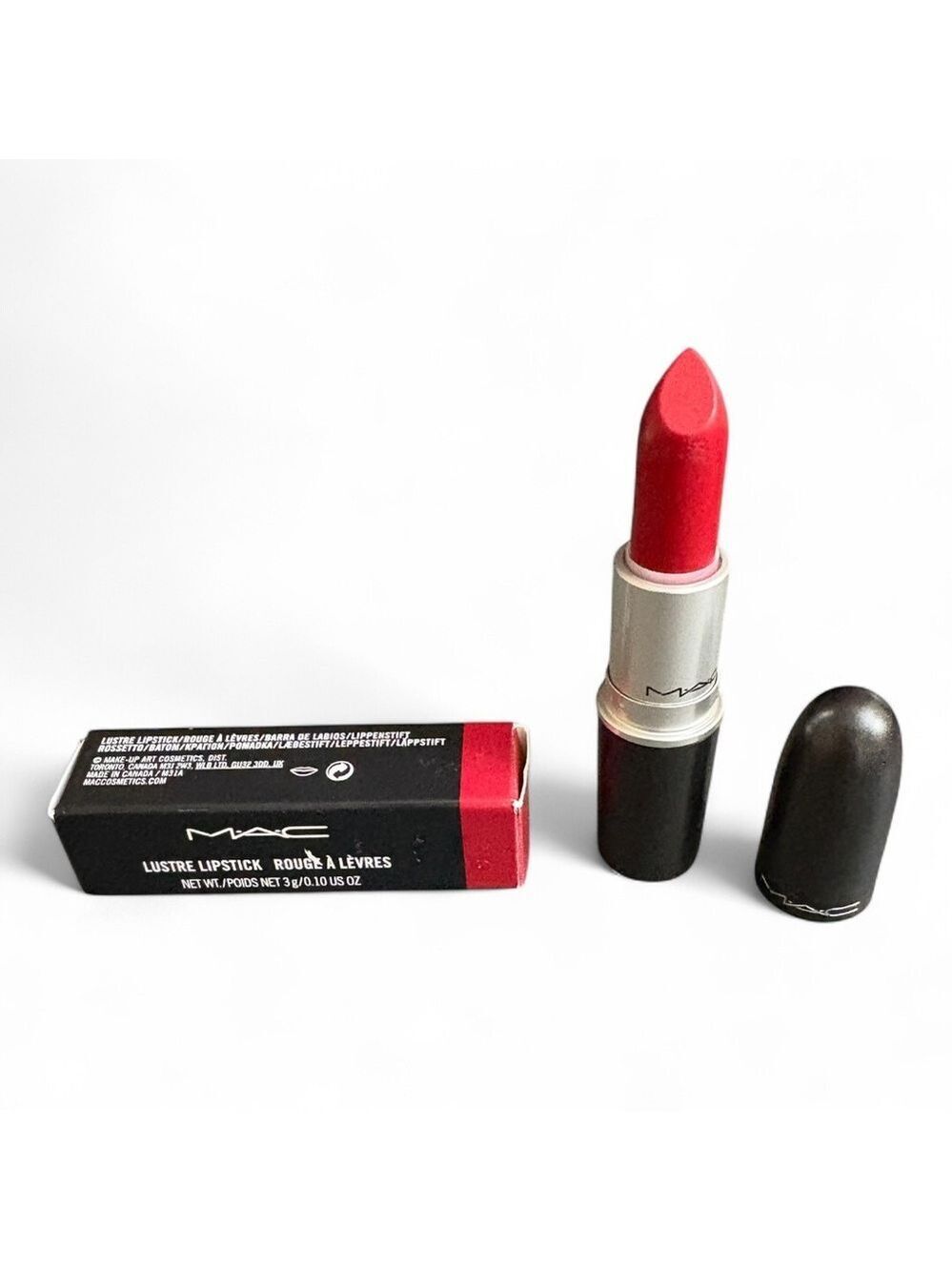 MAC Cosmetics Lustre Lipstick in 502 Cockney NIB
